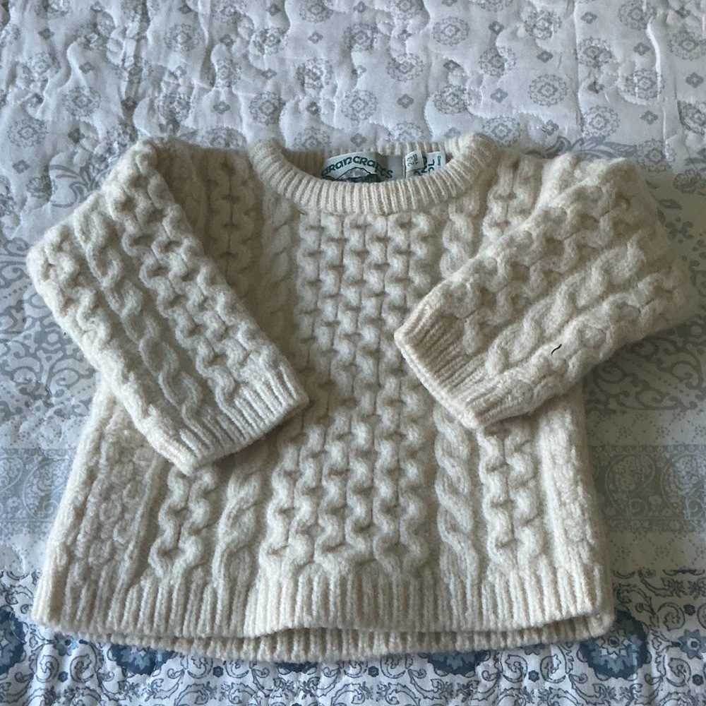 Cozy Cream Cable Knit Sweater